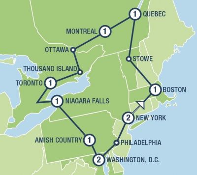 east coast usa bus tours